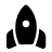 an icon of a rocket